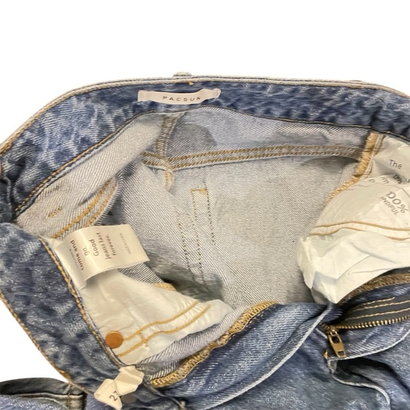 PacSun Blue 90’s Boyfriend Yin Yang Women’s Jeans Size Waist 23 Inseam 32 - Picture 9 of 11